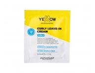 Krem bez sp�ukiwania do w�os�w falowanych, kr�conych i afro Yellow Professional Curls Curly Leave-In Cream - 5 ml (bonus)
