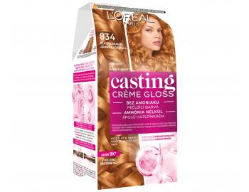 Farba do wosw bez amoniaku Loral Casting Crme Gloss - 834 zoty karmel