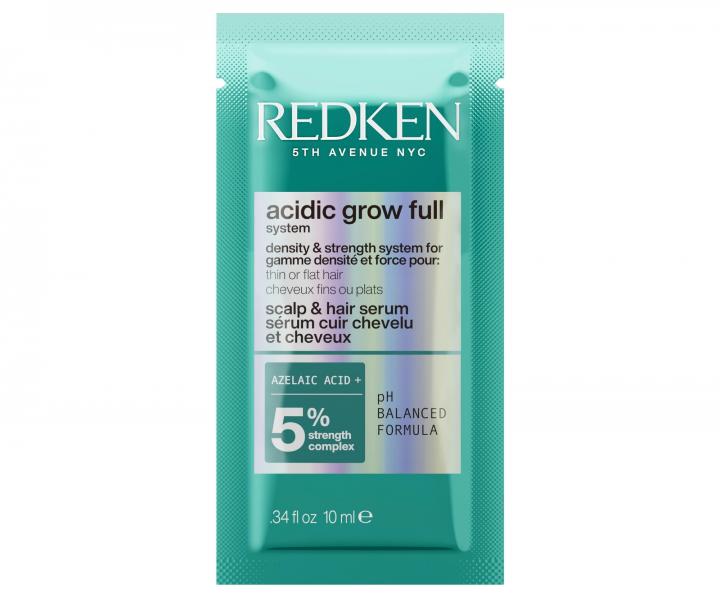 Serum wzmacniaj�ce do w�os�w cienkich Redken Acidic Grow Full System Scalp & Hair Serum - 10 ml (bonus)