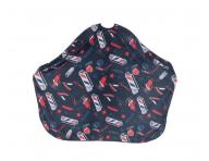 Mska peleryna do strzyenia wosw i brody Ragnar - wzr barber - metalowy haczyk