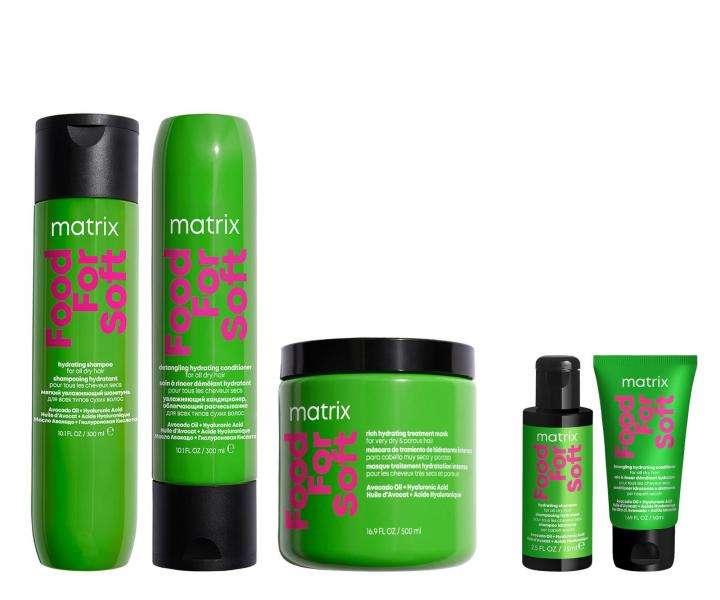 Zestaw intensywnie nawil�aj�cy do w�os�w suchych Matrix Food For Soft + szampon 75 ml i od�ywka 50 ml gratis