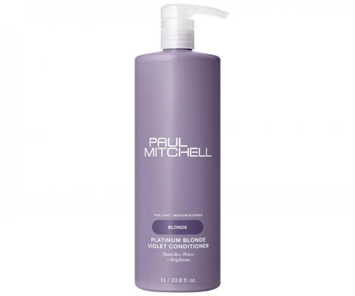 Odywka neutralizujca do wosw blond i z pasemkami Paul Mitchell Blonde Platinum Blonde Violet