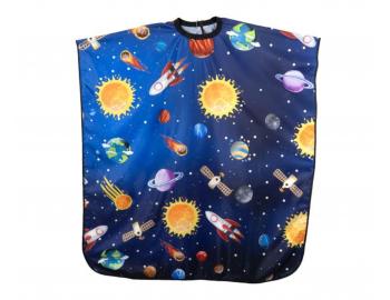 Peleryna fryzjerska dzieci�ca Duko - kosmos