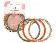 Zestaw ozdobnych gumek do w�os�w Invisibobble Twistar Orange Affaire - 3 szt.