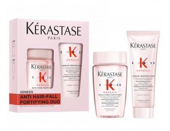 Podrny zestaw upominkowy przeciw wypadaniu wosw Krastase Genesis Anti Hair-fall Fortyfying Duo