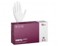 Rkawiczki winylowe Espeon Vinyl Classic - 100 szt - biae - bezpudrowe - M