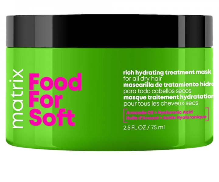 Maska nawilajca do wosw suchych Matrix Food For Soft - 75 ml