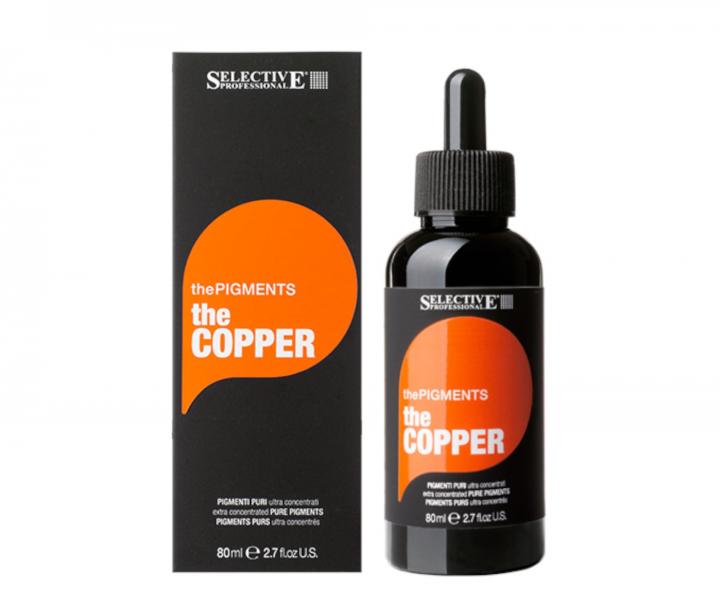 Ultra skoncentrowane czyste pigmenty Selective Professional ThePigments TheCopper - 80 ml - miedziane