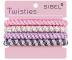 Gumki ozdobne do w�os�w Sibel Twisties - r�owy