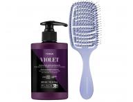 Toner koloryzujcy do wosw Black Professional Crazy Toner - Violet (fioletowy) + szczotka gratis