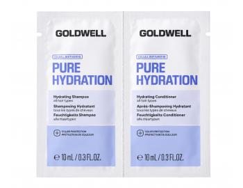 Szampon i od�ywka nawil�aj�ca do wszystkich rodzaj�w w�os�w  Goldwell Dualsenses Pure Hydration - 2 x 10 ml