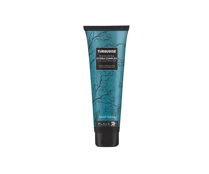 Maska nawilajca do wosw cienkich i osabionych Black Turquoise Hydra Complex - 250 ml