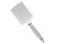 Szczotka do w�os�w p�aska z nylonowym w�osiem Olivia Garden Ceramic + Ion XL Pro - 80 mm