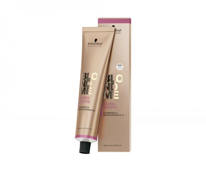 Pastelowy krem tonujcy Schwarzkopf Professional BlondMe Pastel Toning Clear - 60 ml - jasny