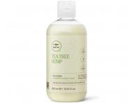 Regenerujcy szampon i el pod prysznic z olejem konopnym Paul Mitchell Tea Tree Hemp - 300 ml