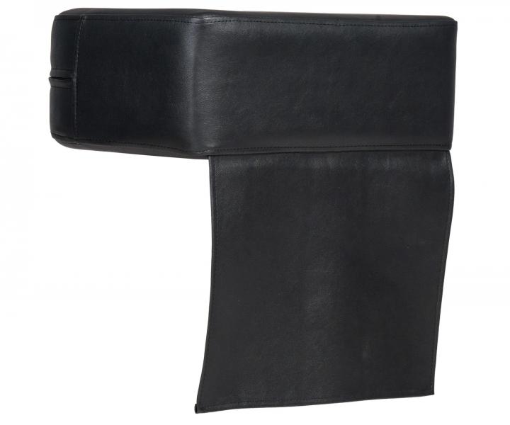 Siedzisko dziecice z osonk chronic fotel fryzjerski przed zabrudzeniami Weelko - czarne