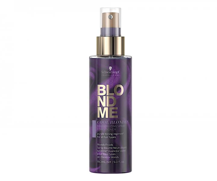 Spray neutralizuj�cy do w�os�w blond Schwarzkopf Professional BlondMe Cool Blondes - 150 ml