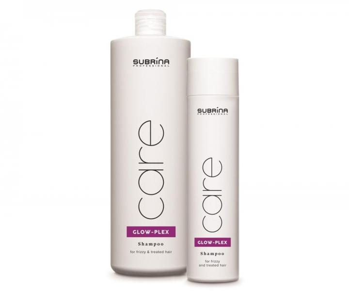 Szampon nawil�aj�cy nadaj�cy w�osom po�ysk Subrina Professional Care Glow-Plex - 1000 ml + 250 ml gratis