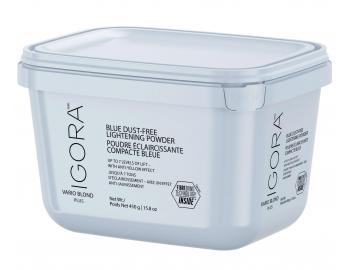 Rozjaniajcy bezpyowy niebieski puder Schwarzkopf Professional Igora Vario Blond Plus 7 - 450 g