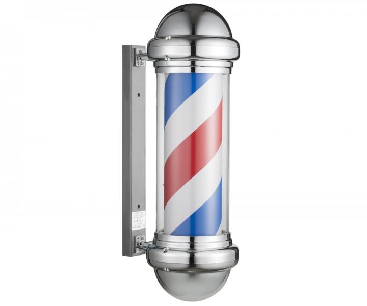 Podwietlany supek do salonu fryzjerskiego Eurostil Professional - 61 cm - srebrny