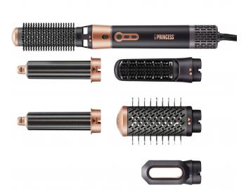 Wielofunkcyjna suszarko-lok�wka z sze�cioma nasadkami Princess Airstyler Plus 529215 - 1000 W - czarna