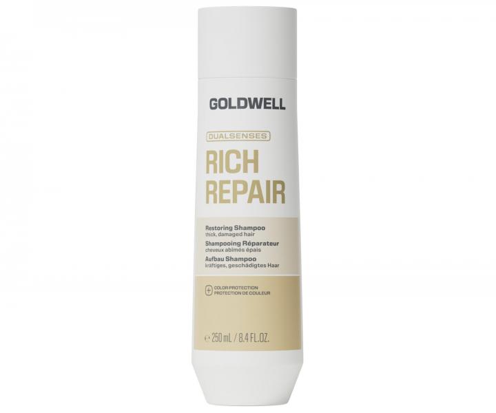 Szampon regeneruj�cy do w�os�w suchych i zniszczonych Goldwell Dualsenses Rich Repair Restoring Shampoo - 250 ml