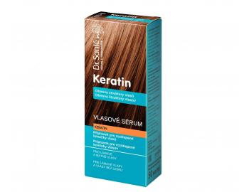 Serum olejowe odbudowuj�ce do w�os�w matowych i �amliwych Dr. Sant� Keratin - 50 ml