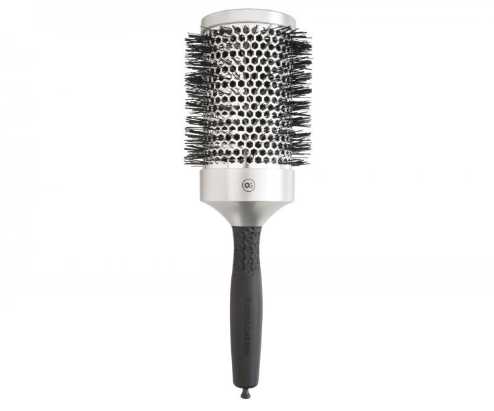 Okrga szczotka do modelowania wosw Olivia Garden Blowout Classic Silver