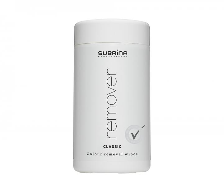 Chusteczki do usuwania ladw farby ze skry Subrina Professional Classic Remover - 100 szt.
