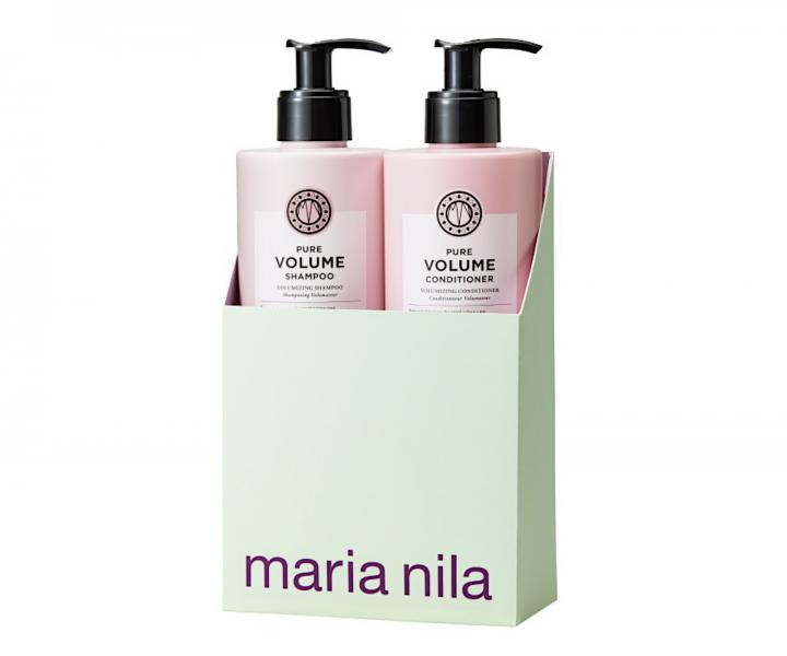 Zestaw upominkowy nadaj�cy obj�to�� cienkim w�osom Maria Nila Pure Volume Duo Bundle