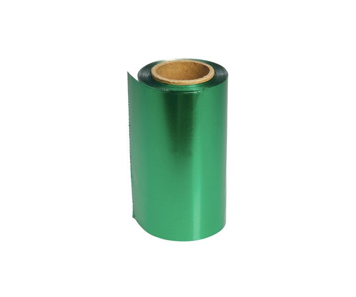 Profesjonalna folia fryzjerska aluminiowa Sibel - 15 mikronw - 100 m - zielona