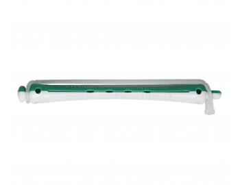 Plastikowe wa�ki do trwa�ej ondulacji Duko 1161 - �rednica 6 mm - 12 szt. - zielono-bia�e