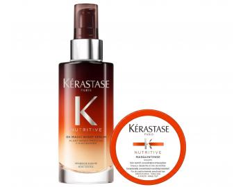 Od�ywcze serum na noc bez sp�ukiwania K�rastase Nutritive 8H Magic Night Serum - 90 ml + od�ywcza maska 75 ml gratis