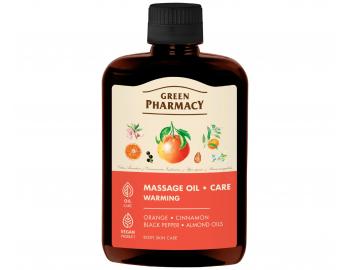 Rozgrzewajcy olejek do masau i ciaa Green Pharmacy Massage Oil - 200 ml