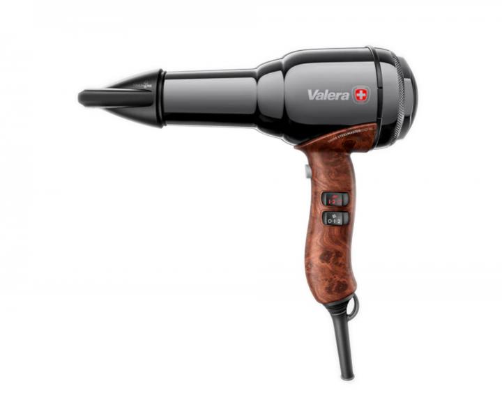 Lekka profesjonalna suszarka do wosw z jonizacj Valera Professional Swiss Steel Master Light - 2100 W - czarny chrom
