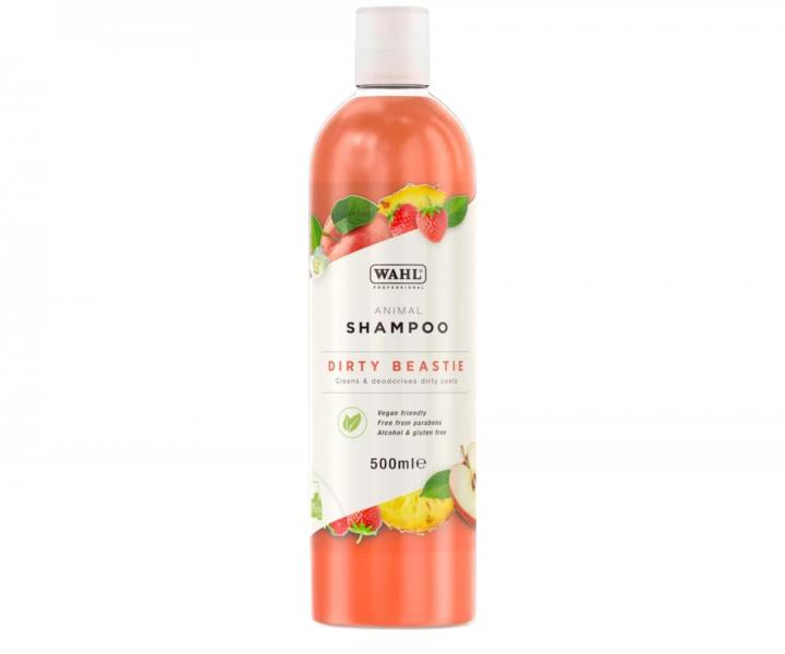 Szampon oczyszczaj�cy do mocno zabrudzonej sier�ci zwierz�t Wahl Professional Animal Shampoo Dirty Beastie - 500 ml - koncentrat