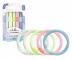 Gumki do w�os�w Invisibobble Hair Tie - neonowy niebieski, r�owy, zielony, ��ty i bia�y