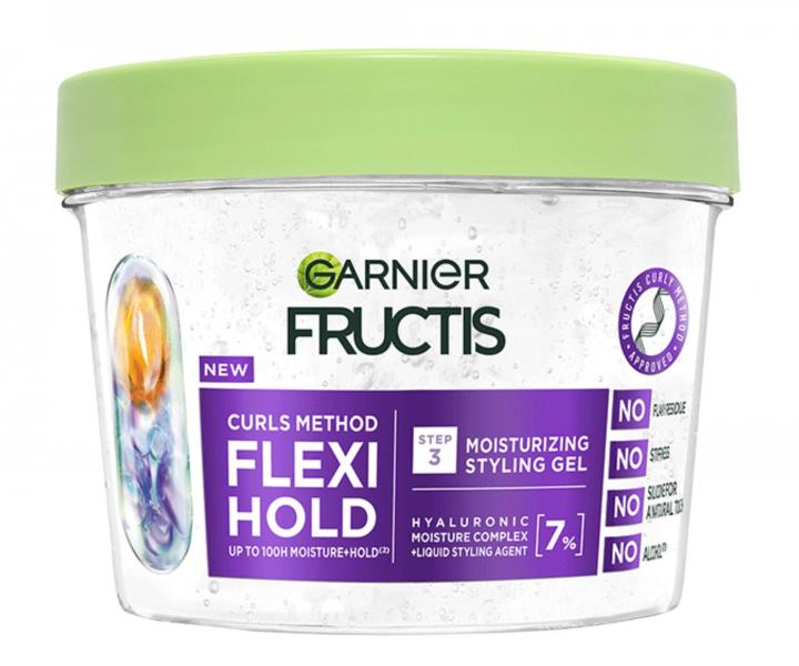 �el nawil�aj�cy do w�os�w falowanych i kr�conych  Garnier Fructis Method For Curls N�3 Flexi Hold - 370 ml