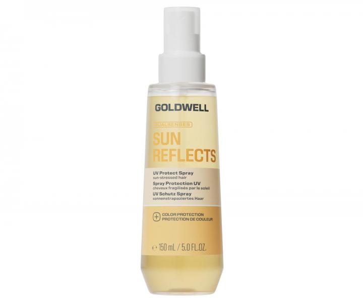 Spray bez sp�ukiwania do w�os�w nara�onych na dzia�anie s�o�ca Goldwell Dualsenses Sun Reflects UV Protect Spray - 150 ml