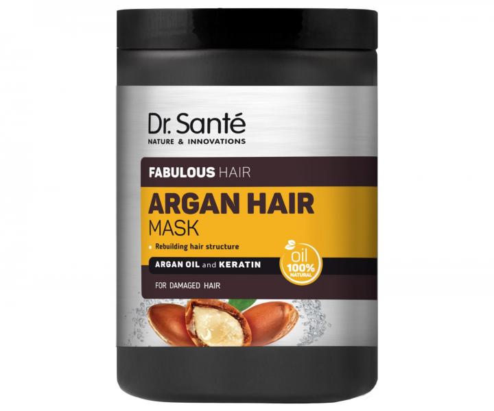 Maska wzmacniajca do wosw osabionych Dr. Sant Argan - 1000 ml