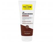 Od�ywcza maska koloryzuj�ca Yellow Professional Color Mask .35 Warm Brown - 200 ml - ciep�y br�z