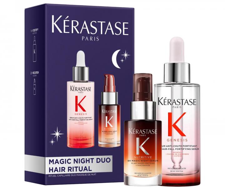 Zestaw upominkowy na noc wzmacniaj�cy i od�ywiaj�cy w�osy K�rastase Magic Night Duo Hair Ritual