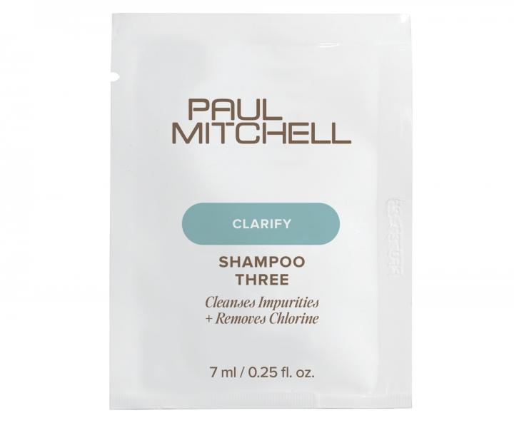 Szampon oczyszczaj�cy wzmacniaj�cy w�osy i usuwaj�cy chlor Paul Mitchell Clarify Shampoo Three - 7 ml