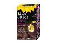 Trwaa farba z olejkami Garnier Olia - 4.15 mrona czekolada