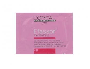 Chusteczki do usuwania farb fryzjerskich ze sk�ry Lor�al Efassor - 1 szt