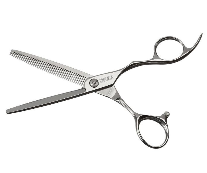 Degawki fryzjerskie Sibel Cisoria Class O-T40 6" - 40 zbkw - srebrne