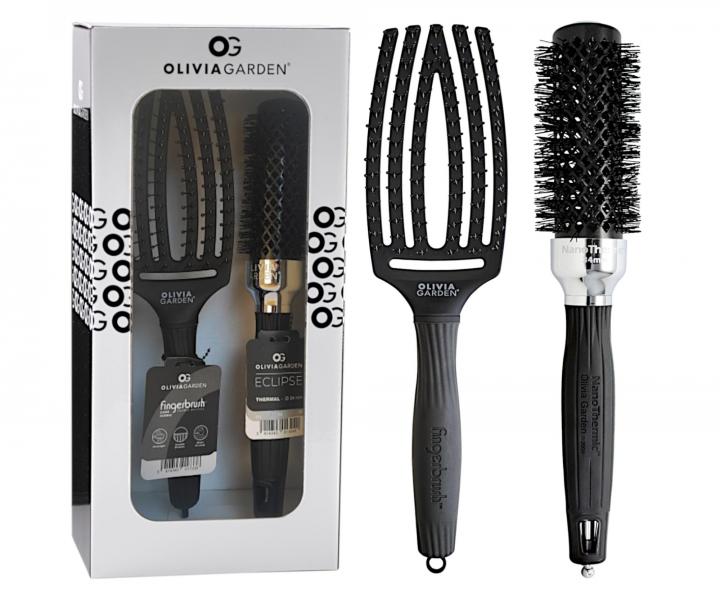 Zestaw upominkowy szczotek do w�os�w Olivia Garden Eclipse Set
