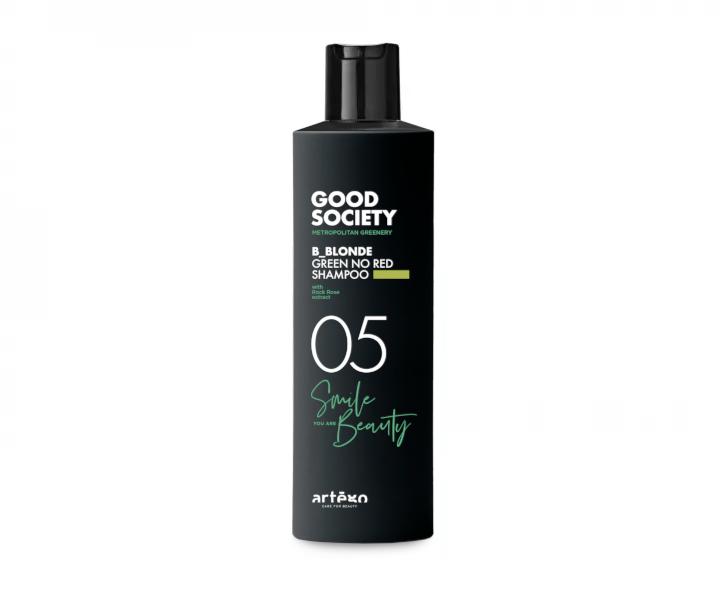 Szampon neutralizuj�cy czerwono-miedziane tony Art�go Good Society 05 B_Blonde Green No Red - 250 ml