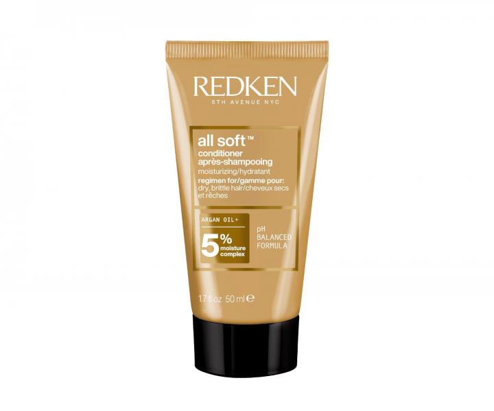 Zestaw od�ywczy do w�os�w suchych i �amliwych Redken All Soft + od�ywka 50 ml gratis