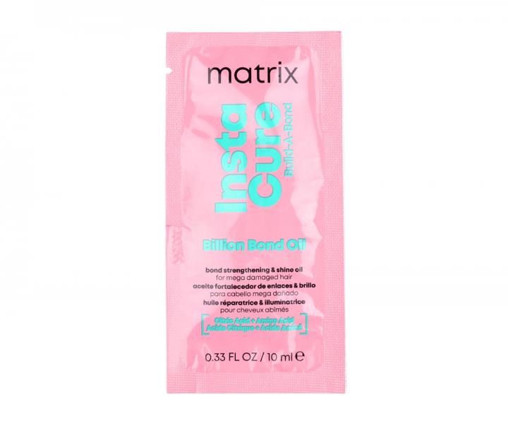 Olejek odbudowuj�cy do w�os�w bardzo zniszczonych Matrix Instacure Build-A-Bond Billion Bond Oil - 10 ml (bonus)